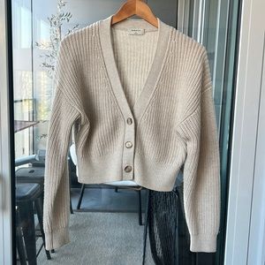 Aritizia Babaton knit cardigan sweater